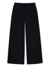 Anine Bing Kacey Monogram Track Pants In Black