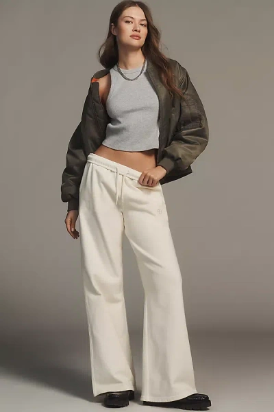 Anine Bing Kacey Sweatpants In White