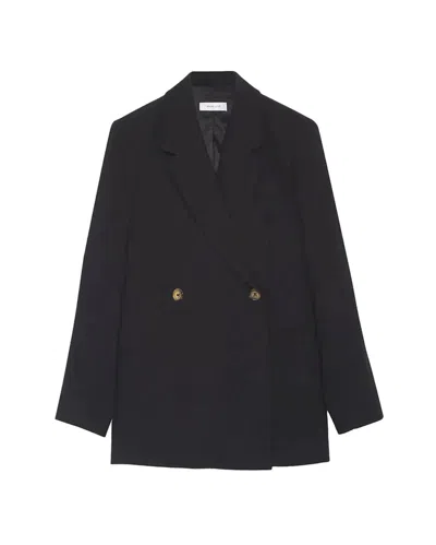 Anine Bing Kaia Blazer In Black