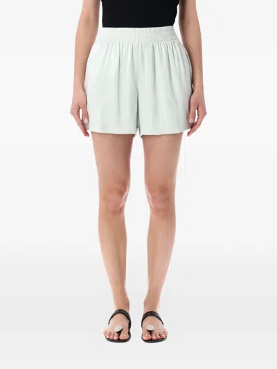Anine Bing High-rise Relaxed Mini Shorts For Women In Green