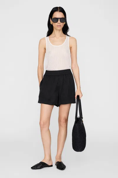 Anine Bing Kam Short - Washed Black S