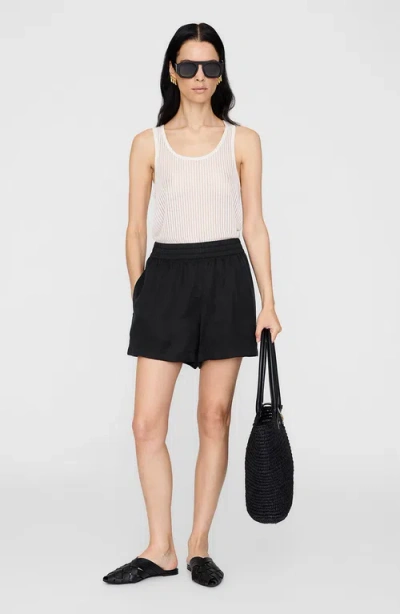 Anine Bing Kam Short In Black