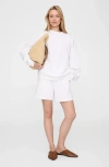 Anine Bing Kam Short Framed Monogram