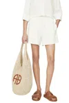 Anine Bing Kam Short In Ivory In Multi