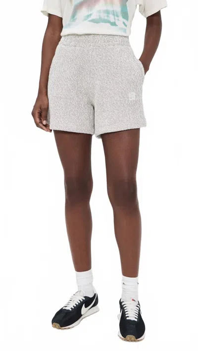 ANINE BING KAM SHORT IN IVORY/BLACK