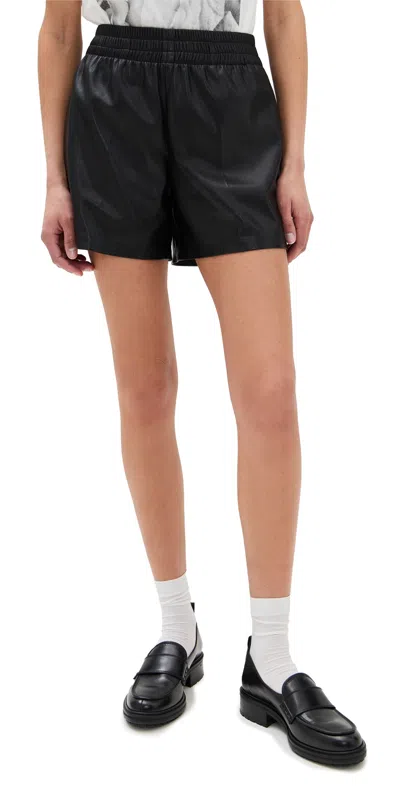ANINE BING KAM SHORTS BLACK