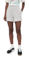 Anine Bing Tailored Shorts Featuring Practical Side Pockets In White
