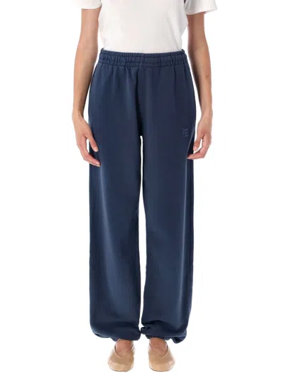 ANINE BING ANINE BING KARTER FRAMED MONOGRAM JOGGER