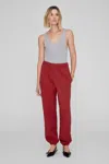 Anine Bing Karter Jogger In Washed Red In Red