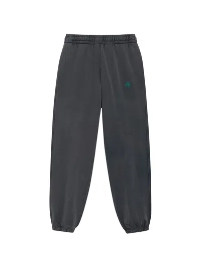 Anine Bing Karter Logo-embroidered Track Pants In Multi