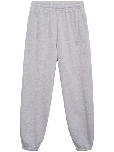 Anine Bing Karter Track Pants In Grey