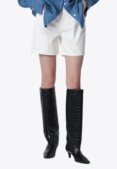 Anine Bing Kat Short In White