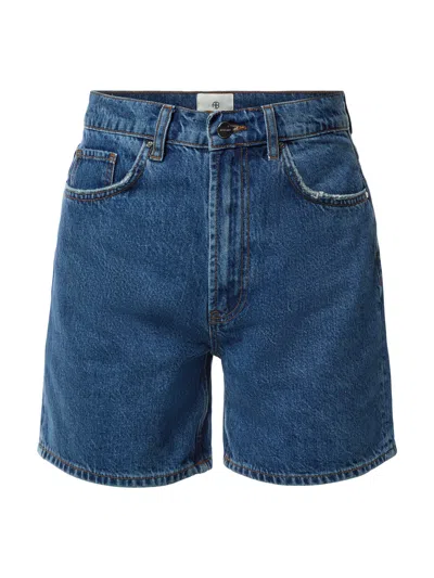 Anine Bing Kat Short In Vintage Blue