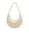 Anine Bing Kate Curved-silhouette Shoulder Bag In White