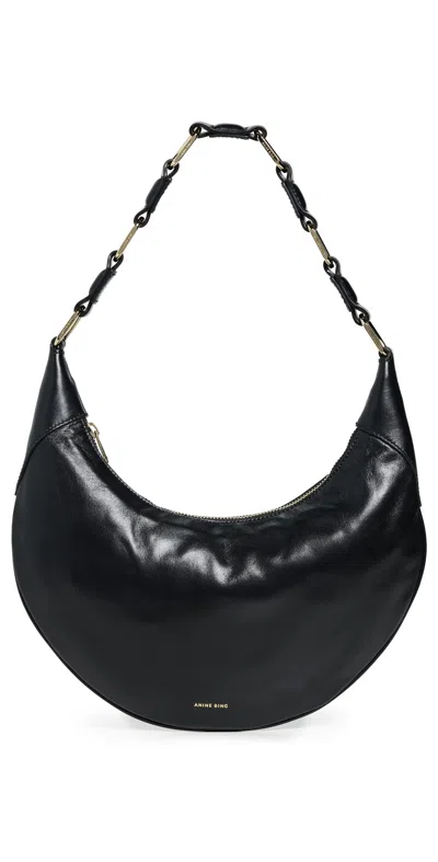 Anine Bing Kate Hobo Bag Black