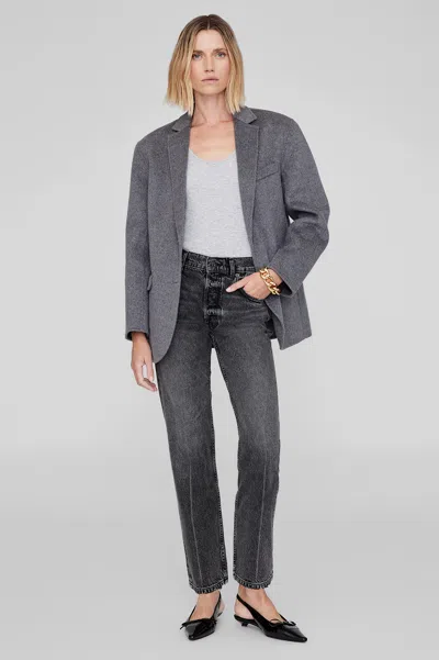 Anine Bing Kate Jean In Steel Grey