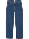 Anine Bing Denim Straight-leg Jeans In Blue