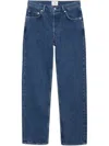 Anine Bing Denim Straight-leg Jeans In Blue