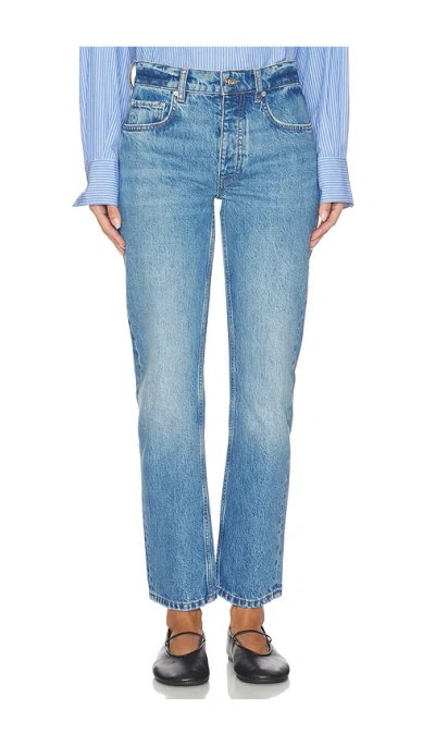 Anine Bing Kate Jeans In Animal Print