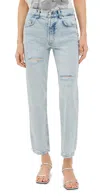Anine Bing Kate Jeans Washed Blue In Washed Blue