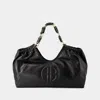 Anine Bing Womens Kate Leather Tote Bag Black In Black
