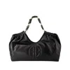 Anine Bing Womens Kate Leather Tote Bag Black