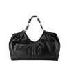 Anine Bing Womens Kate Leather Tote Bag Black