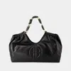 Anine Bing Womens Kate Leather Tote Bag Black