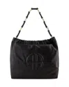 Anine Bing Small Kate Shoulder Bag In Black