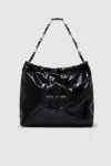 Anine Bing Annie Bing Kate Leather Shoulder Bag In Black