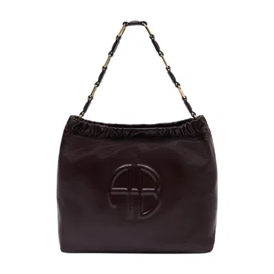 Anine Bing Kate Shoulder Bag In Burgundy