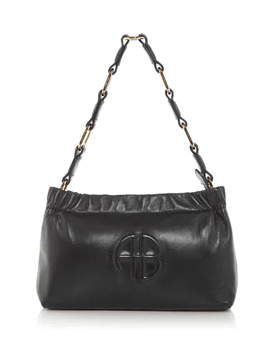 ANINE BING KATE SMALL LEATHER SHOULDER BAG