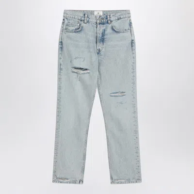 ANINE BING ANINE BING KATE STRAIGHT-LEG BLEACHED JEANS
