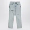 Anine Bing Front Button Fastened Ripped Jeans