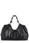 Anine Bing Womens Kate Leather Tote Bag Black In Black