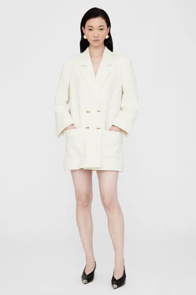 ANINE BING ANINE BING KATHARINE DRESS IN IVORY