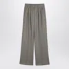 Anine Bing Carrie Tailored Pleated Wool Pants