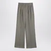 Anine Bing Carrie Tailored Pleated Wool Pants