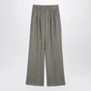 Anine Bing Carrie Tailored Pleated Wool Pants