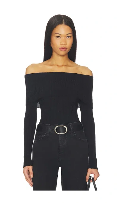 Anine Bing Kira Sweater In Black