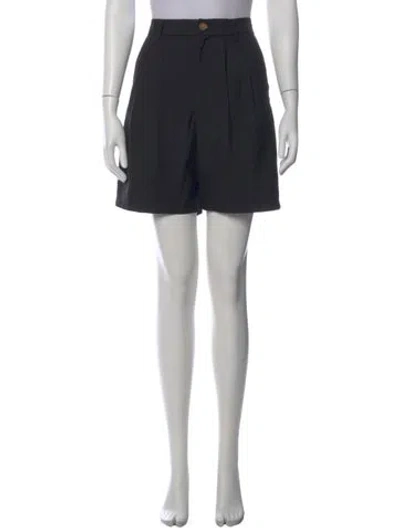Pre-owned Anine Bing Knee-length Shorts In Black