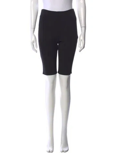 Pre-owned Anine Bing Knee-length Shorts In Black