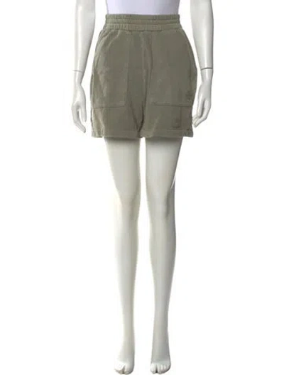 Pre-owned Anine Bing Knee-length Shorts In Green