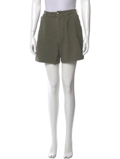 Pre-owned Anine Bing Knee-length Shorts In Green