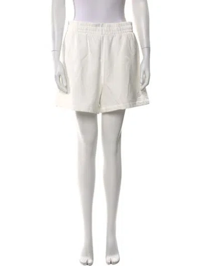 Pre-owned Anine Bing Knee-length Shorts W/ Tags In White