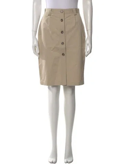 Pre-owned Anine Bing Knee-length Skirt In Neutral
