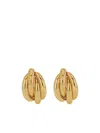 Anine Bing Knot 14kt Gold-plated Earrings In Gold