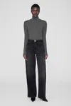 ANINE BING ANINE BING KYLE SWEATER IN DARK HEATHER GREY