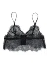 Anine Bing Sheer Lace Bralette Adjustable Straps