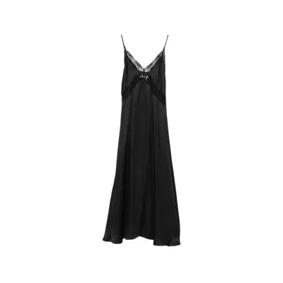Anine Bing Lace-trimmed Slip Dress In Multi